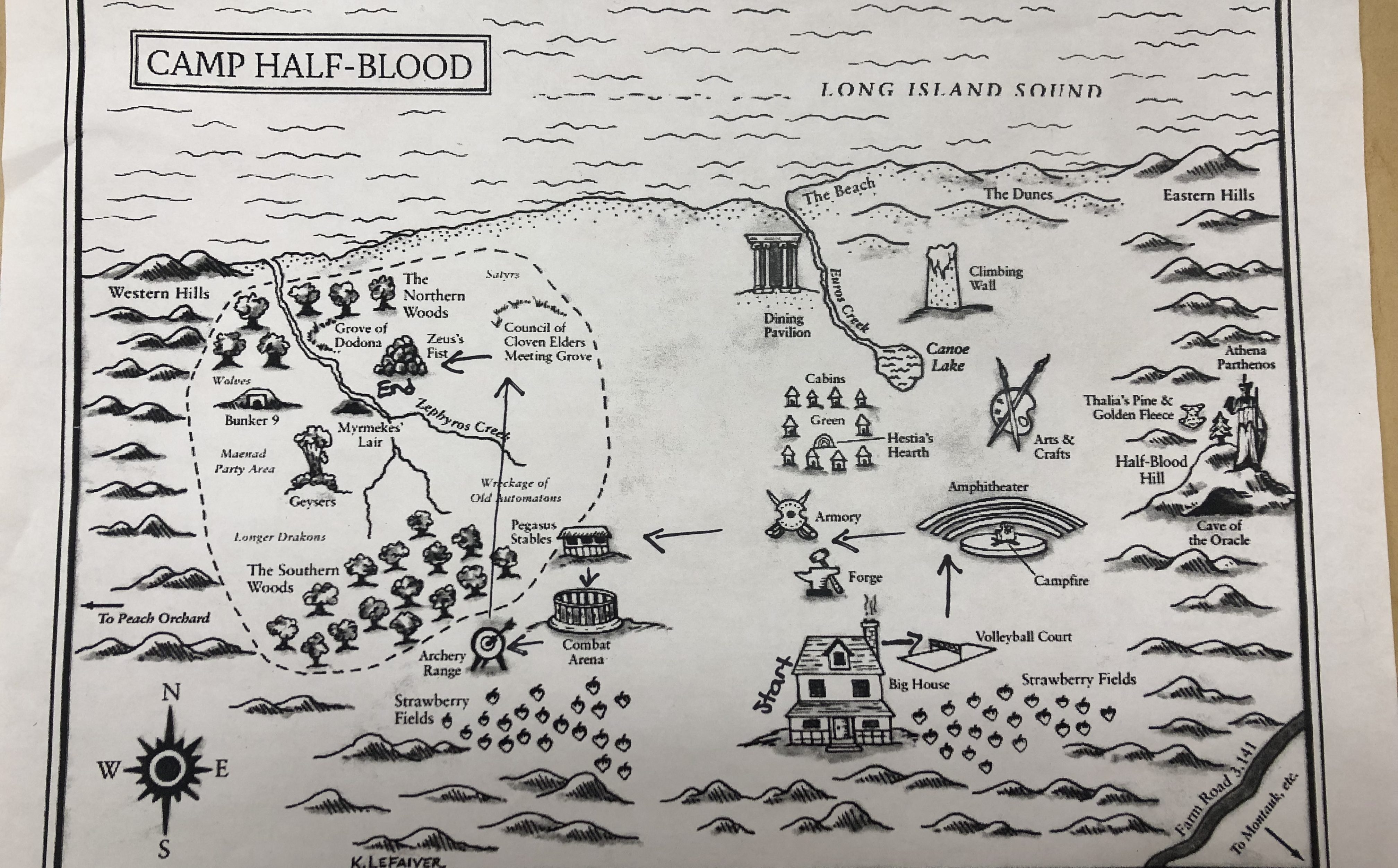 camp half-blood tee – The Common Room